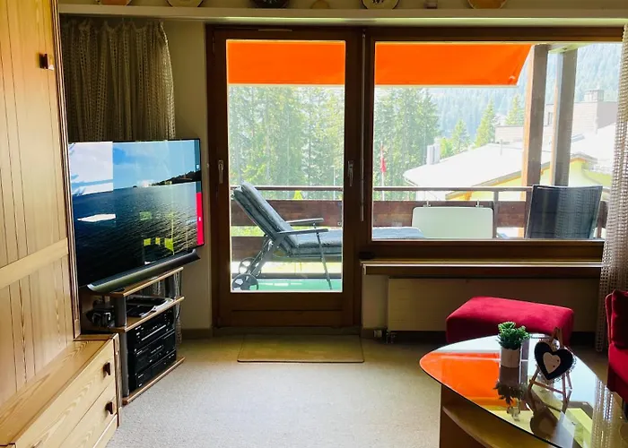 Lägenhet Rehwiesa C24 - Alpenstudio Mit Weisshornblick - Hallenbad-by